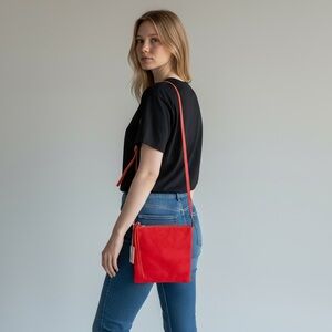 New Franco Pugi  bag leather made in Italy colorful
